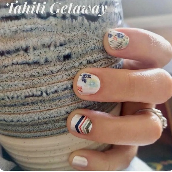 Color Street Other - *Retired, HTF* Color Street: Tahiti Getaway | Island Tropical Summer Floral
